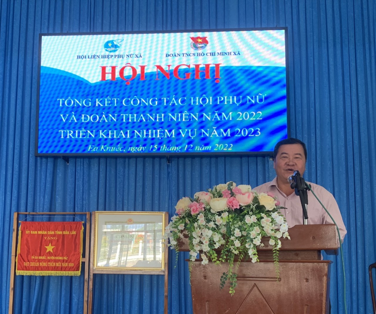 Hội Phụ Nữ Và Đoàn Thanh Niên Xã Ea Knuếc Tổ Chức Hội Nghị Tổng Kết Công Tác Năm 2022. Triển Khai Phương Hướng Nhiệm Vụ Năm 2023. 